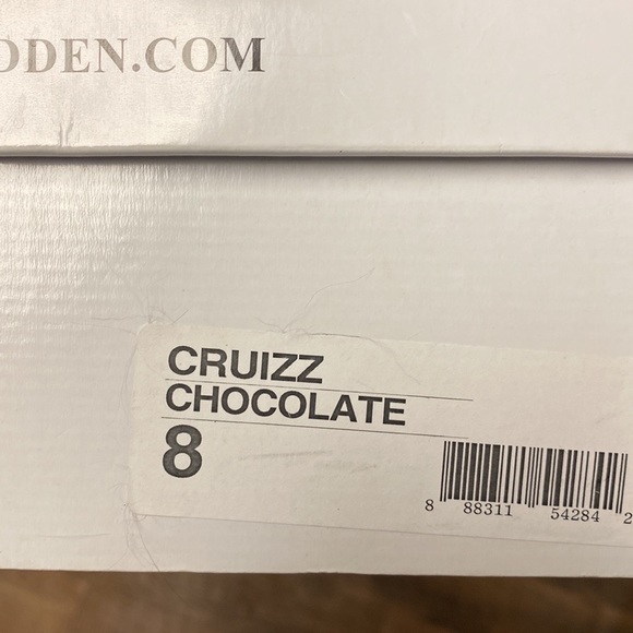 Steve Madden Cruizz Chocolate Strappy Heels Sandals 8 - Picture 12 of 12